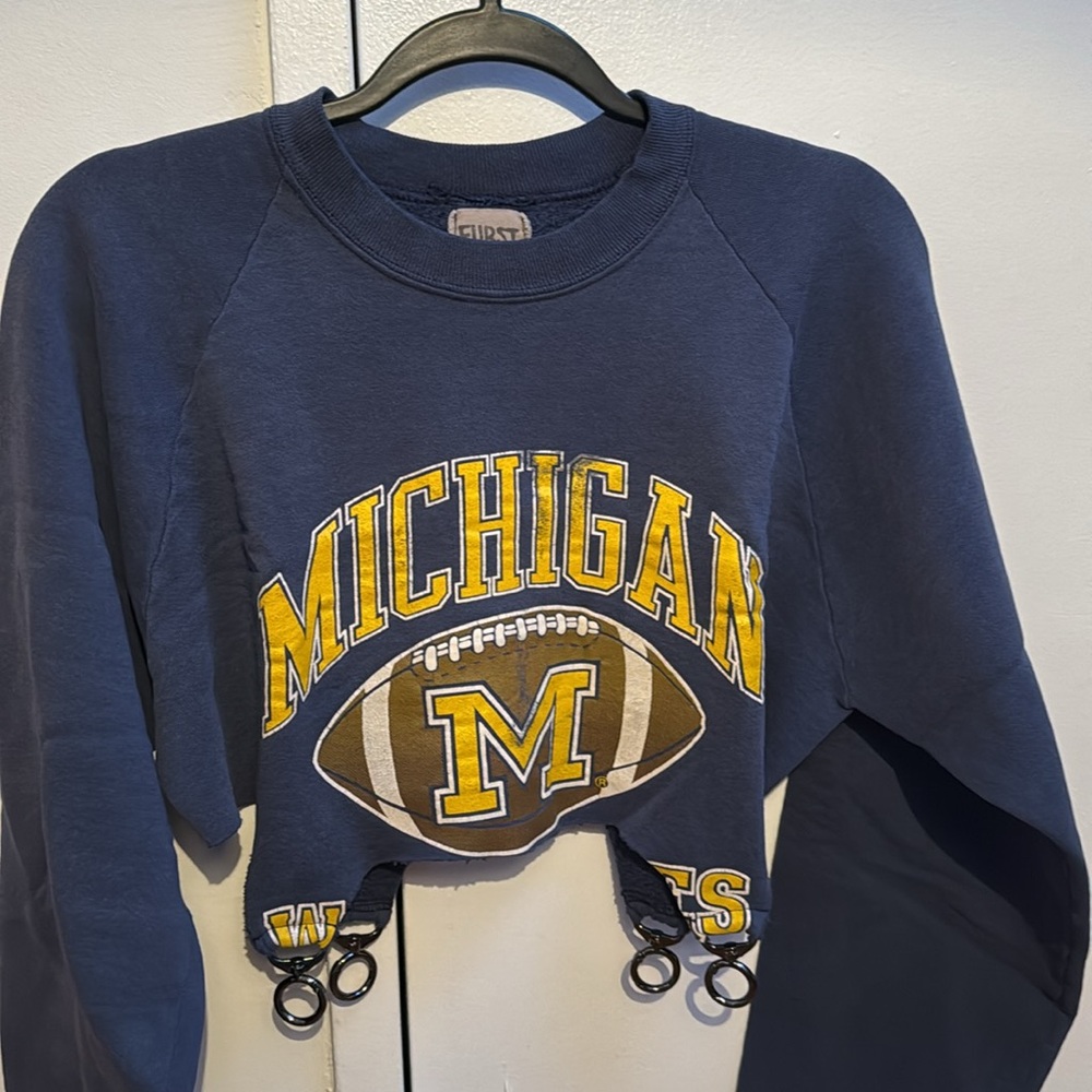 Vintage Michigan Tailgate Sweatshirt